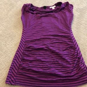 Super cute stripe Maternity shirt